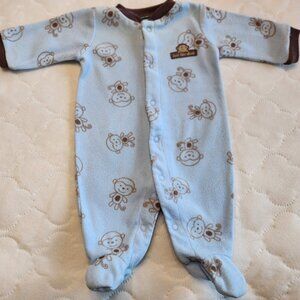Carter's NB Plush pajamas